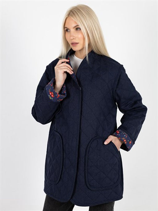 Жакет женский лен 100%, хлопок 100%, льняной утеплитель 100%