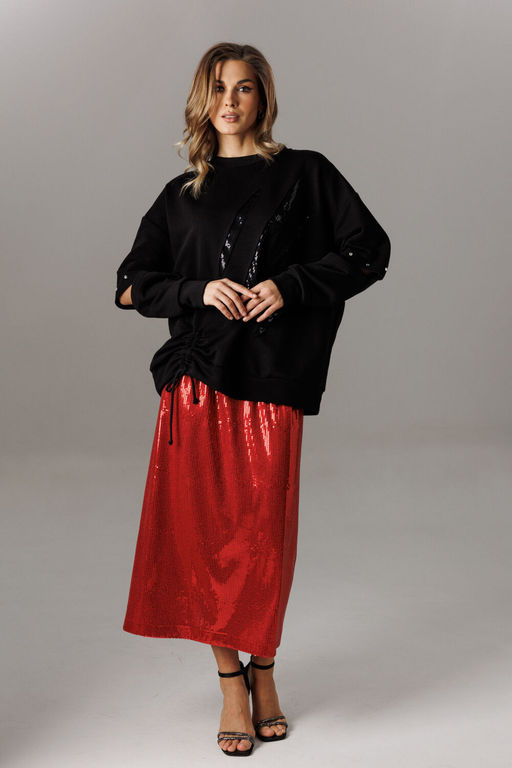 Джемпер Lars Style 1187/1-Р черный