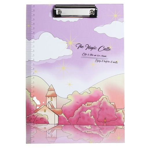 Планшет с прижимом формат А4 картон Пейзаж, МИКС - Calligrata фото 4