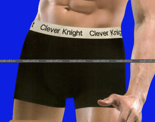 Цена за 8 шт. Трусы мужские боксеры Clever Knight арт. 1001 XL (44-46) + 2XL (46-48) + 3XL (48-50) + 4XL (52-54) - For you фото 5