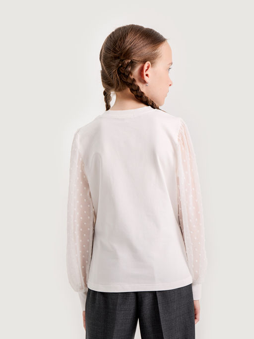 Блузка 4ш21425 белый - Nikastyle фото 4