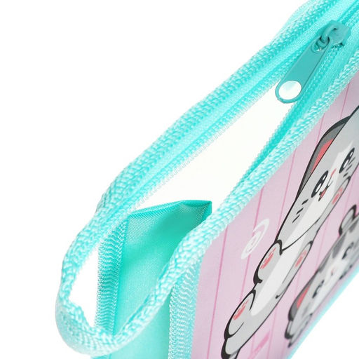 Папка для труда, А4, пластиковая, 33.5×23.5×5.5 см «Котики»