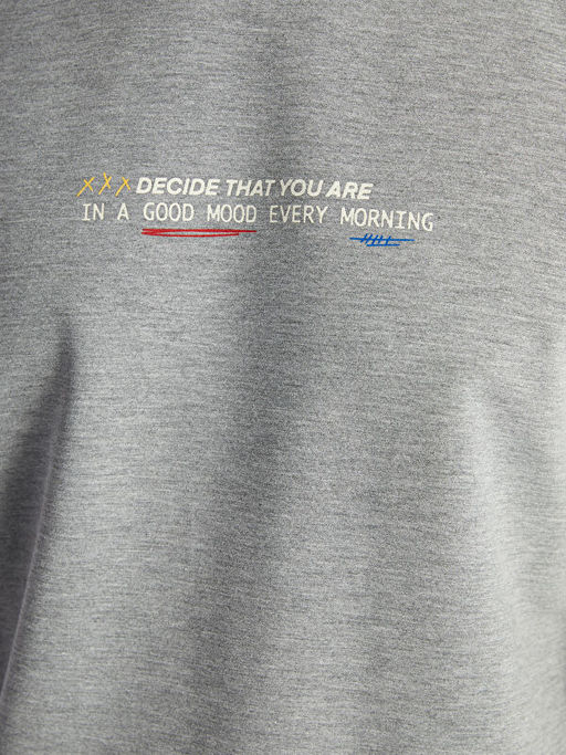 Bisiklet Yaka Uzun Kollu Nak??l? Erkek Sweatshirt