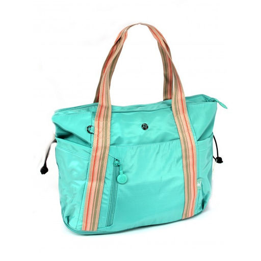 Сумка женская текстиль BoBo-1709, 1 отдел, зеленый 261683  фото 2