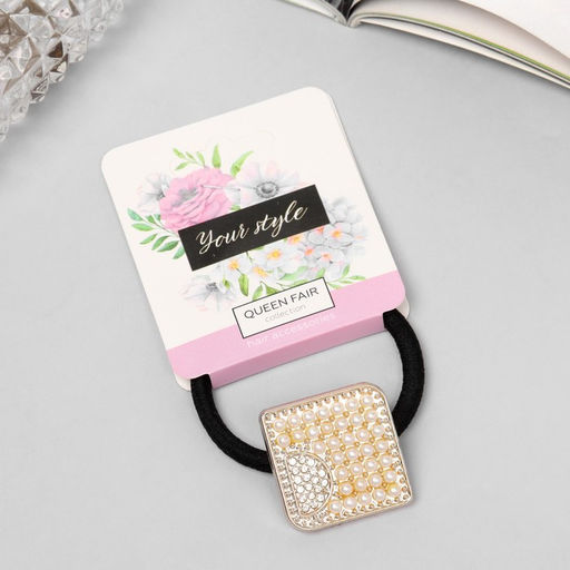 Цена за 6 шт. Резинка для волос «Мариба», кубик, 5 см