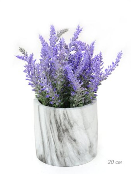 Цветочная композиция Лаванда 20 см / 0213-43 /уп 48/ - Галеонтрейд фото 2