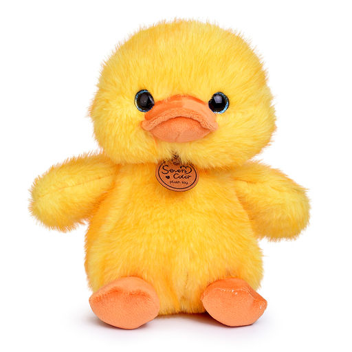 Мягкая игрушка "Утенок Кря с надписью" 24 см