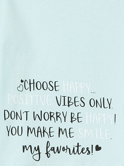 Bisiklet Yaka K?z ?ocuk Ti??rt - Waikiki фото 2