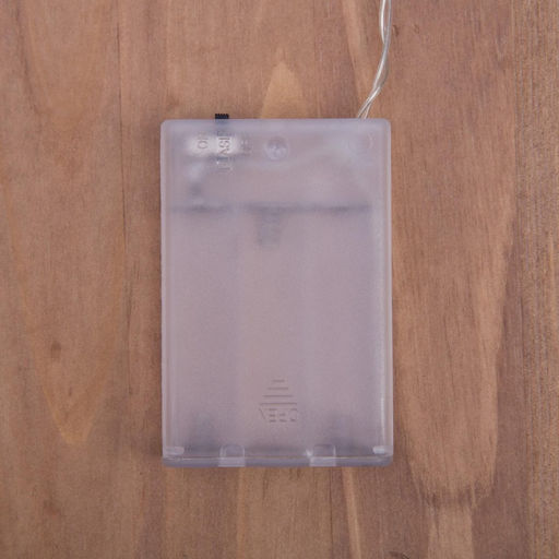 Гирлянда Нить 3 м с насадками Ёлки, IP20, прозрачная нить, 20 LED, батарейки AAх3 (нет в комплекте), свечение мульти - Luazon lighting фото 9