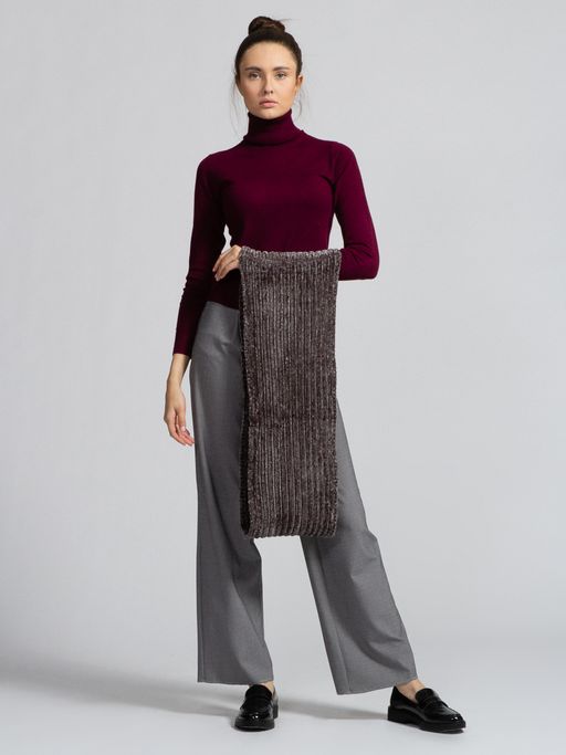 Шарф-снуд ручной вязки. - Tantino фото 3