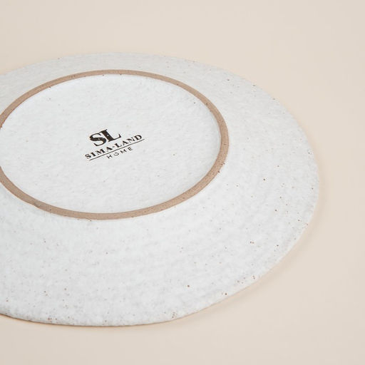 Тарелки SL Home Арена Бланка, d=20 см, набор 2 шт., керамика, белые