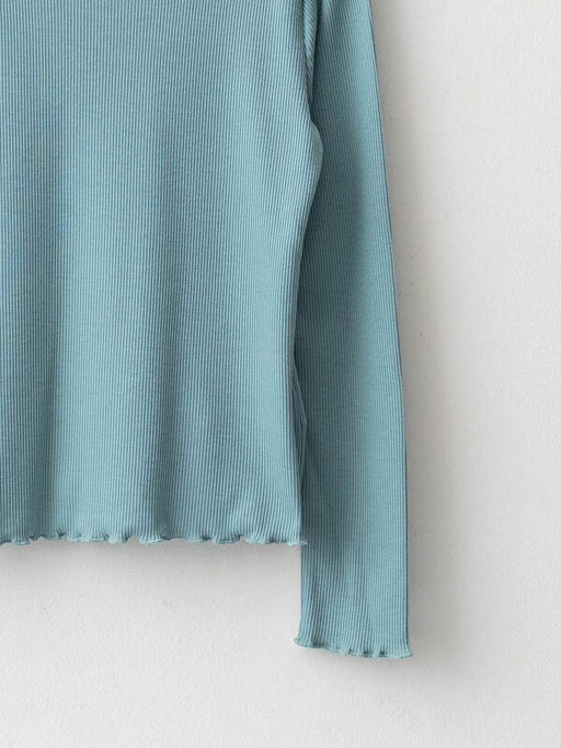 Bisiklet Yaka Basic Uzun Kollu K?z ?ocuk Ti??rt - Waikiki фото 3