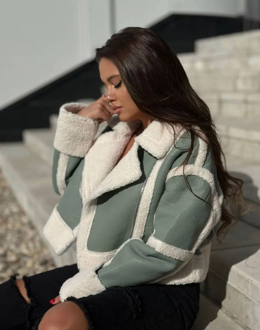 Дубленка укороченная - Liketon фото 2