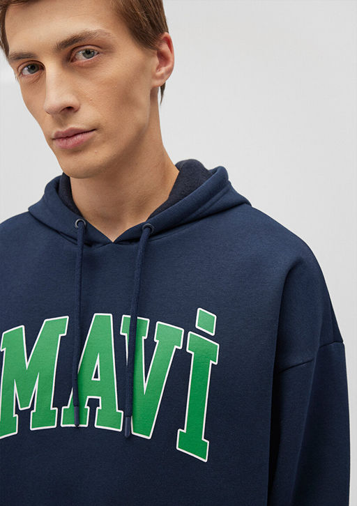 Mavi Logo Bask?l? Lacivert Sweatshirt  фото 5