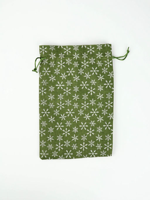 Набор мешков с термонаклейкой «Новый год», холща, 10 шт, 20 × 30 см