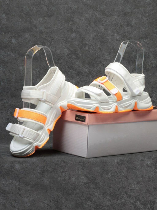 08-PED76-5 WHITE Босоножки (текстиль, стелька текстиль)