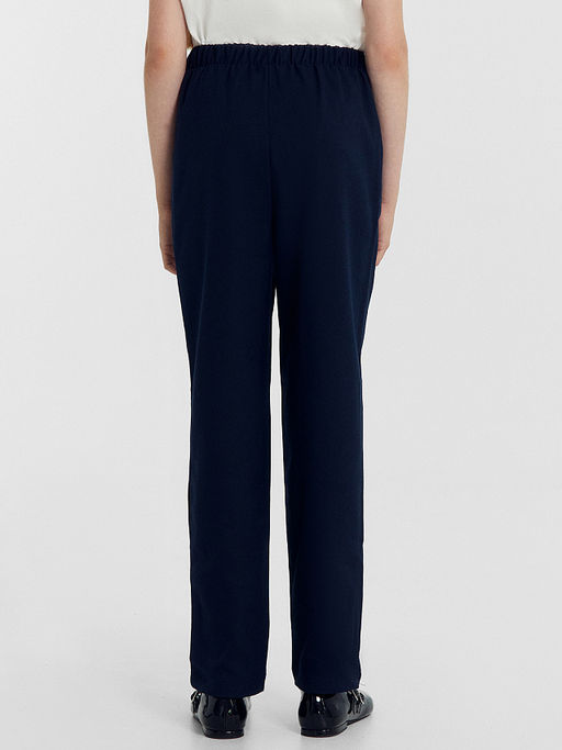 Школьные брюки для девочек в синем цвете - Mark formelle фото 3