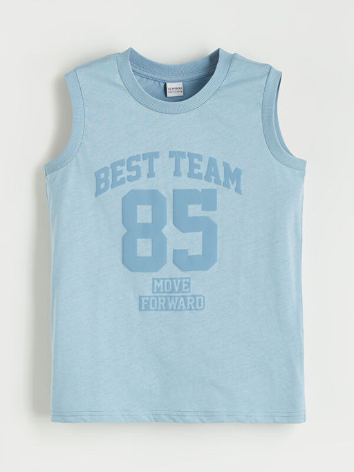 Bisiklet Yaka Erkek ?ocuk Atlet