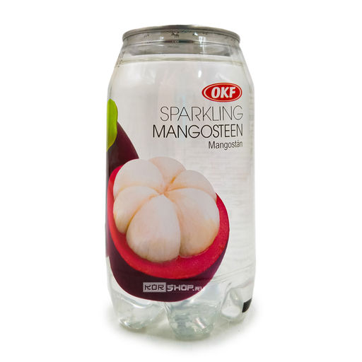 Напиток газированный со вкусом мангостина Sparkling Mangosteen OKF, Корея, 350 мл