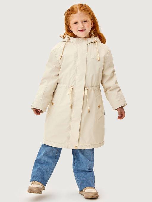 Парка п5м4426 беж - Nikastyle фото 3