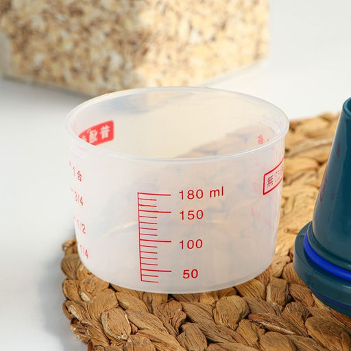 Контейнер для хранения сыпучих с дозатором, 1 кг, 17×10.5×22 см, пластик, прозрачный