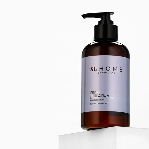 Гель для душа URAL LAB, 300 мл, аромат ириса и инжира