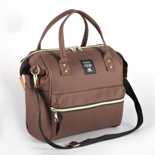 Сумка-рюкзак 2 в 1 на колёсах 18, отдел на молнии, наружный карман, цвет коричневый - Simaland фото 7