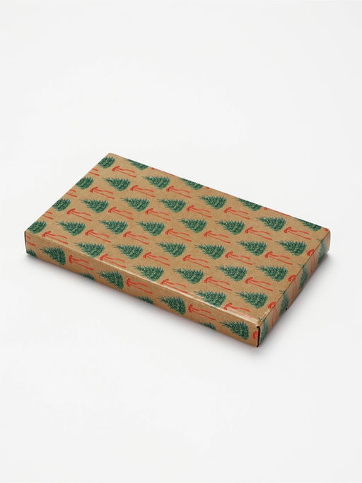 Блюдо прямоугольное «Спасская башня», 24.6×14.7 см