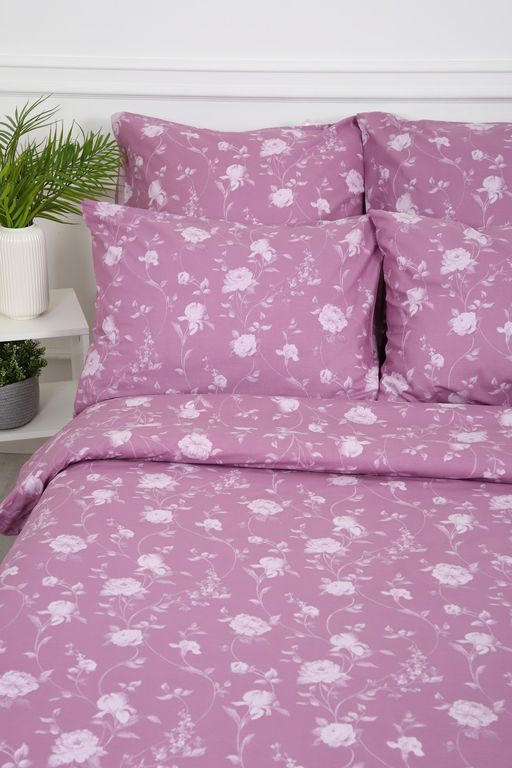 Наволочка поплин Пиония-компаньон