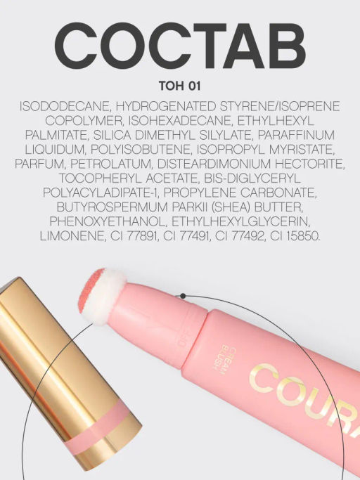 Vivienne Sabo Кремовые румяна Blush creme Courage тон 01 персиковый  фото 11