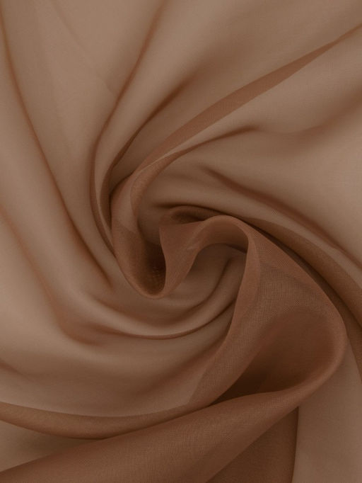 Тюль Вуаль какао Вуаль Какао, 260 см, 280 см - Ros-decor фото 2