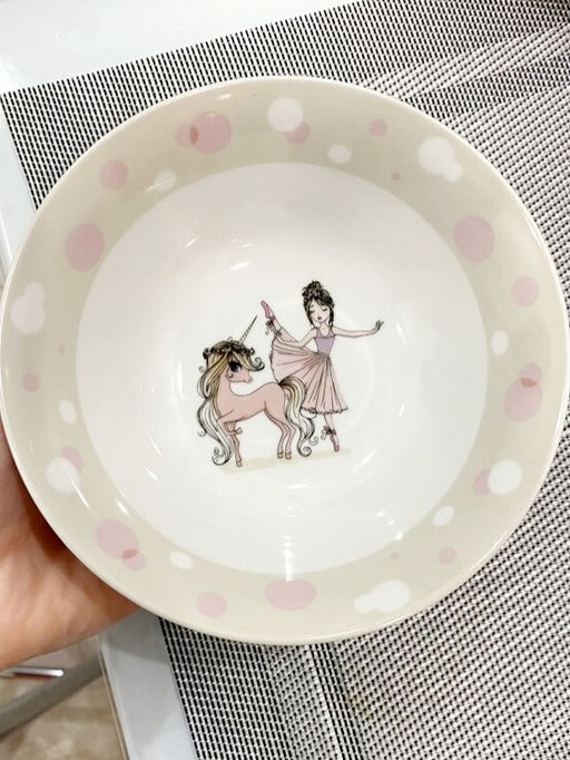 Салатник керамика, Балерина, 350 мл, 15 см, детский, Daniks (457972)  фото 11