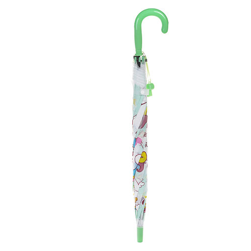 Зонт детский "Страна единорогов" (50см.) зеленый