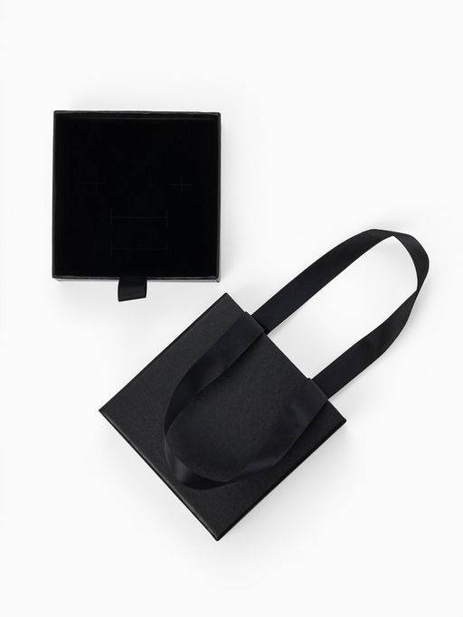 Набор коробочек подарочных 6 шт. под набор «Премиум», 10×10 см (± 2 мм), чёрный