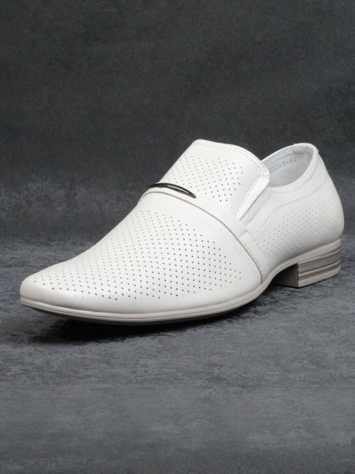 C202-1 WHITE Полуботинки мужские (натуральная кожа) - Фабричный китай фото 3