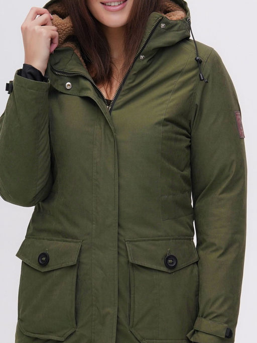 Парка MTFORCE цвета хаки 2074Kh  фото 11