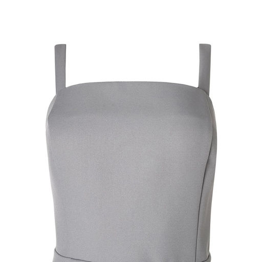 Платье женское короткое MIST: Classic Collection, светло-серое, размер 46
