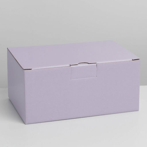 Коробка складная Лавандовая, 30 х 23 х 12 см - Дарите счастье фото 3