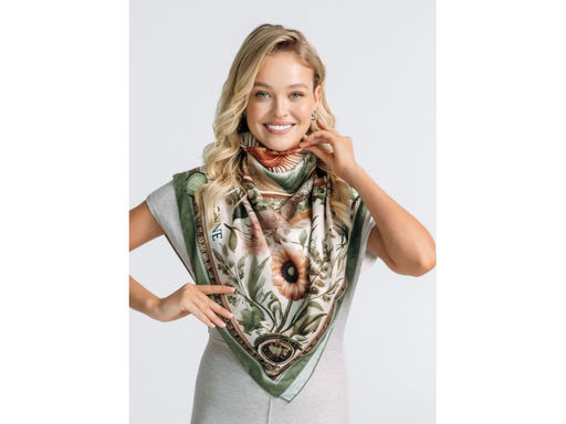 Платок женский Lanotti картина/№19