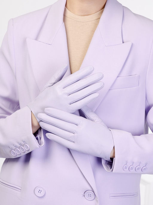 Перчатки женские б/п IS00410 lilac - Eleganzza фото 6
