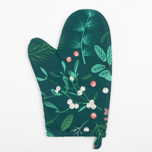 Варежка-прихватка Доляна Needles 20х27 см, 100% хл, ватин 250г/м2  фото 2