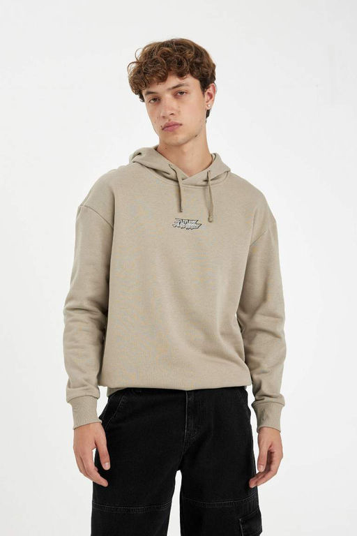 Толстовка свободного кроя с капюшоном Marvel Avengers - Defacto фото 3