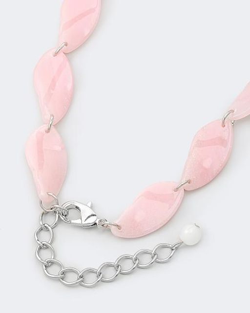 Selena. Accenta Набор "Первые цветы": колье и серьги, розовый