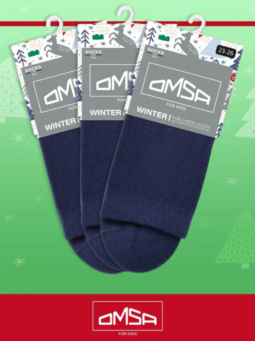 Цена за 1 пару____21С04   Носки дет.внутрен.плюш по стопе  Caizino OMSA kids