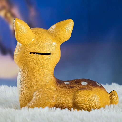 Копилка для денег Оленёнок, гипс, 16?11?17 см