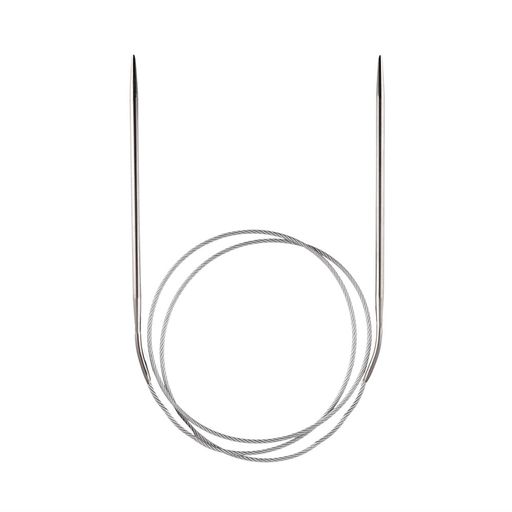 Спицы GAMMA круговые MKN сталь d 3.5 мм 100 см 1 шт с металлической леской фото 4