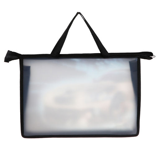 Папка с ручками А4, 335 х 235 х 55 мм, пластиковая, ручки-тесьма, Calligrata Авто  фото 3