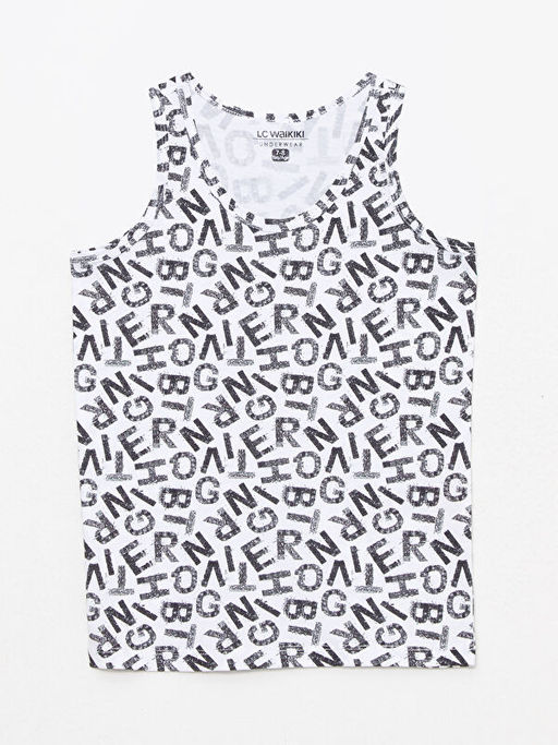 Bisiklet Yaka Pamuklu Erkek ?ocuk Atlet 2li - Waikiki фото 3