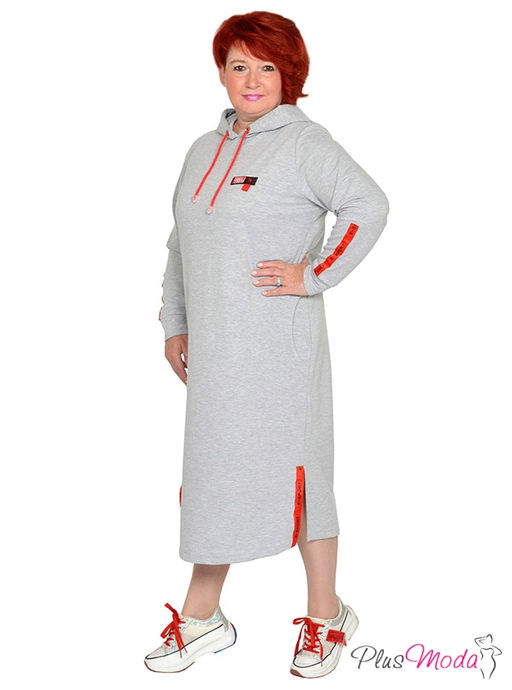 Платье Модель №1663 размеры 44-84 - Plusmoda фото 2