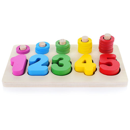 Пирамидка-вкладыш от 1 до 5 - Щепочка фото 5